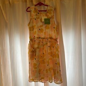 Kate Spade 152/12Y Girls Ruffle Dress BRAND NEW w/Tags (retail $98)